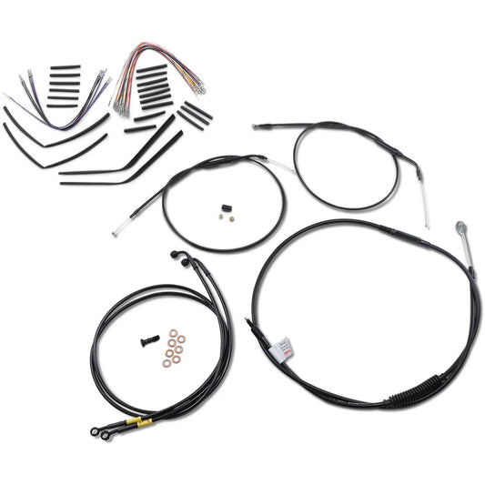 Juego de Controles Cuelga Monos 14" Burly Brand3971814539