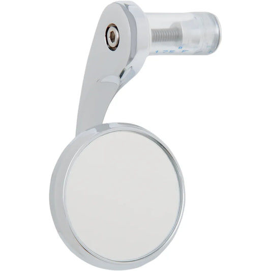 Bar-End Mirror - Chrome - Left