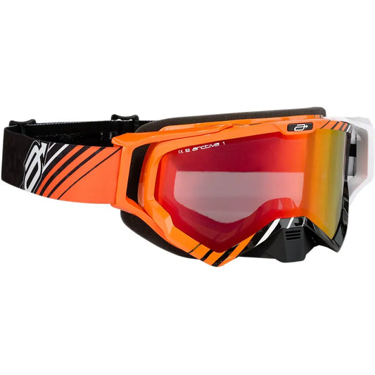Vibe Goggles - Black/Orange/White