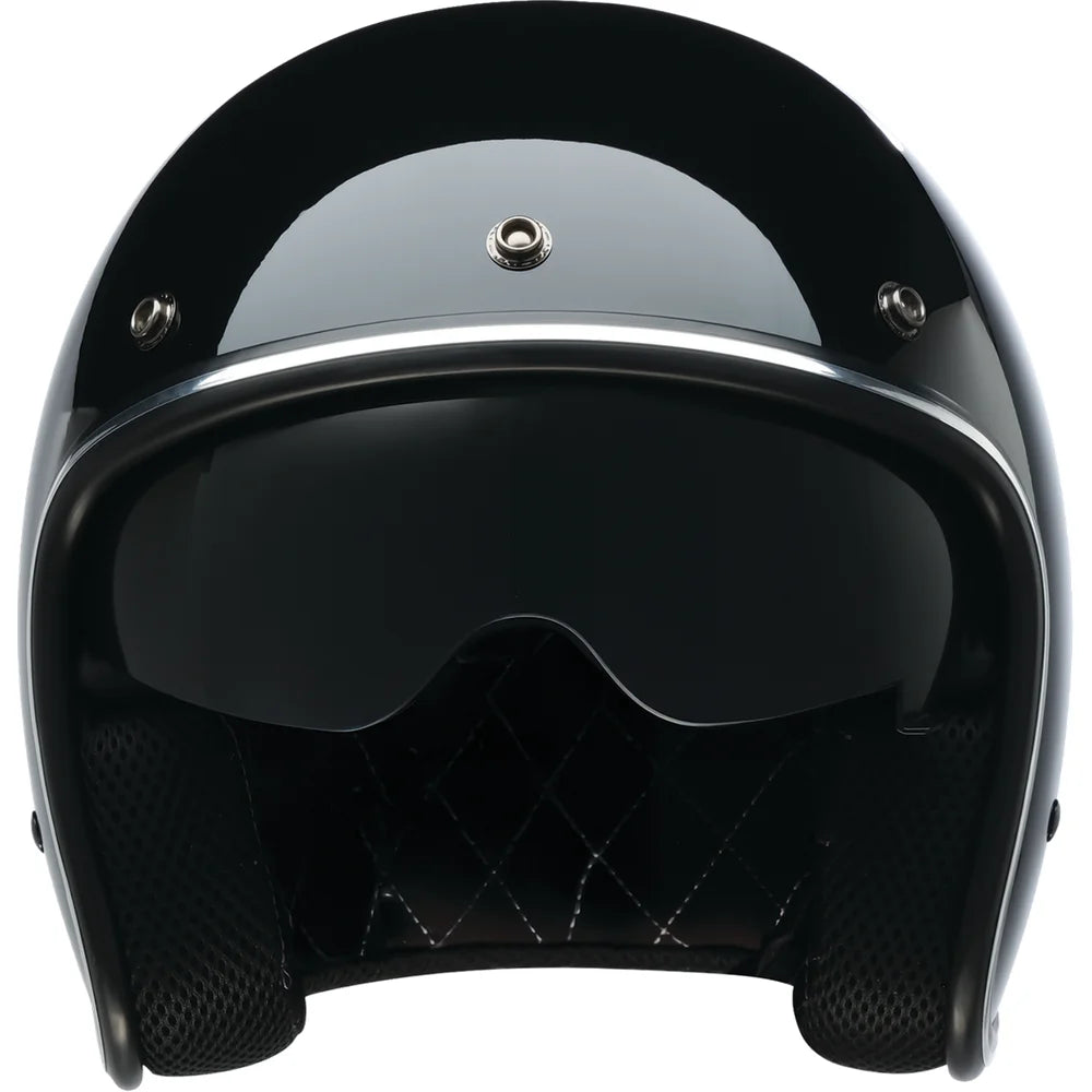 Casco grimlock sólido — negro