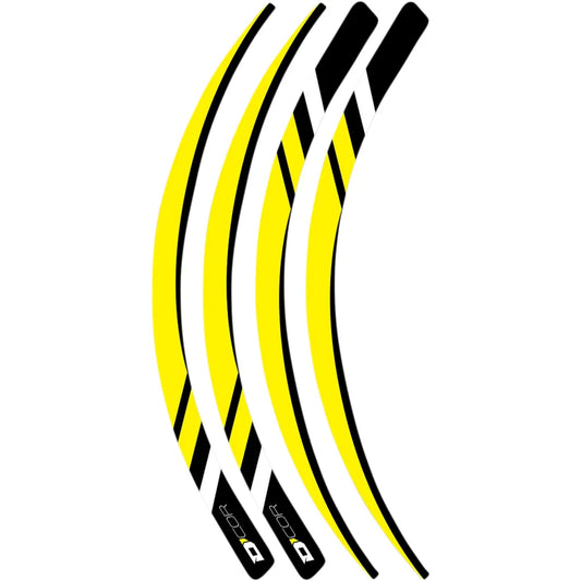 Rim Decal - Yellow