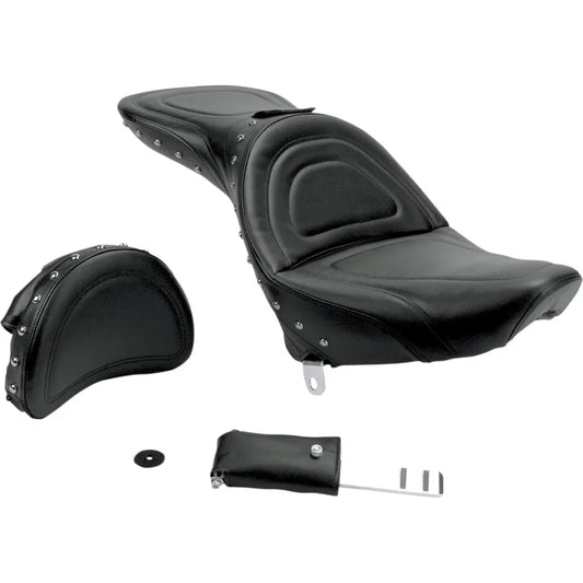 Explorer Special Studded Seat - Backrest - Softail