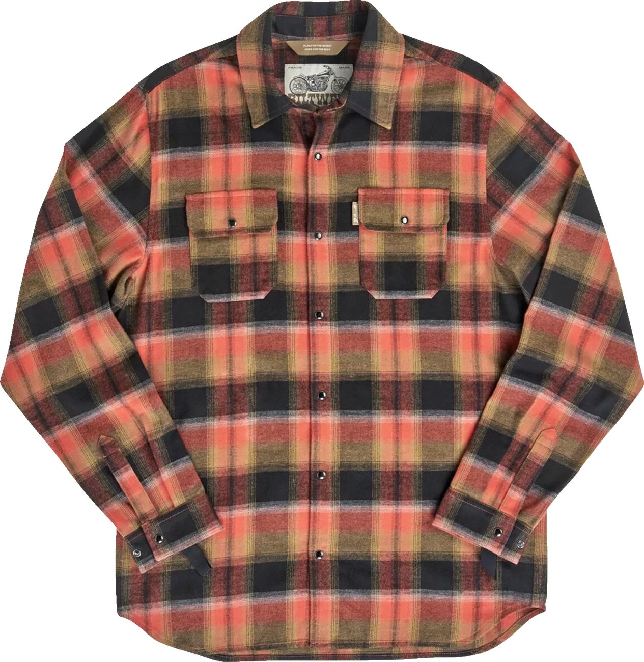 Camisa de franela de prueba HI