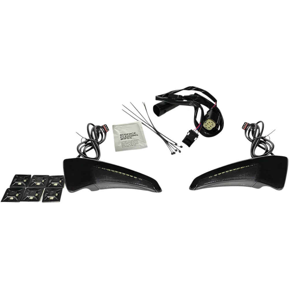 Luces led secuenciales del respaldo del asiento tour pak