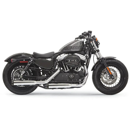 Silenciadores sin cordones Firepower Series - Silenciadores sin cordones Firepower Series - Cromo/Negro - Estriados - Sportster