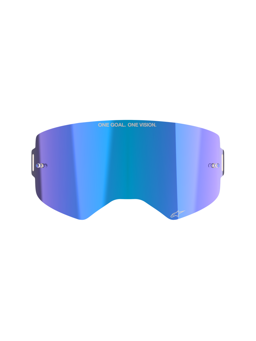 Lente de Reemplazo para Goggles Supertech Double Pane Espejo Azul