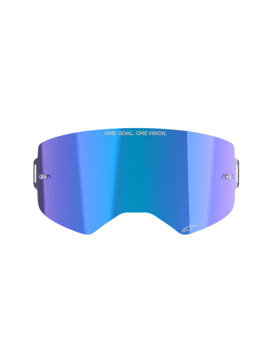 Lente de Reemplazo para Goggles Supertech Double Pane Espejo Azul