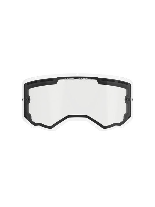 Lente de Repuesto para Goggles Vision 8/5/3 Dual Pane Transparente