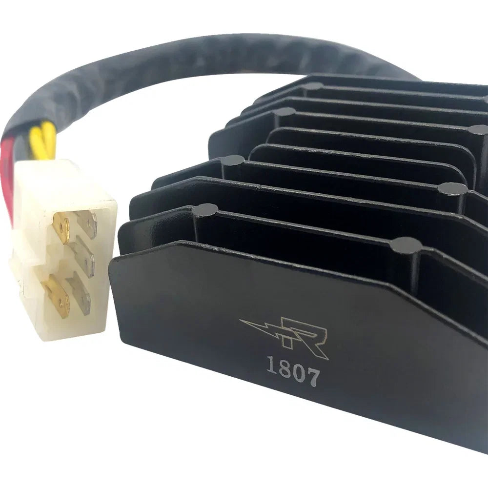 Regulador rectificador compatible con iones de litio hot shot