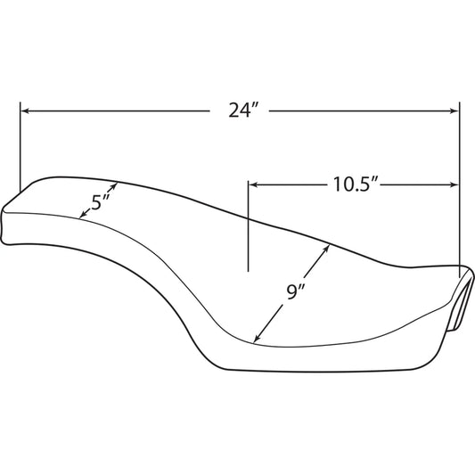 Asiento para dos personas estilo cuchara