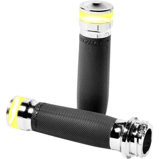 Grips Contour - LED - Cable - Chrome