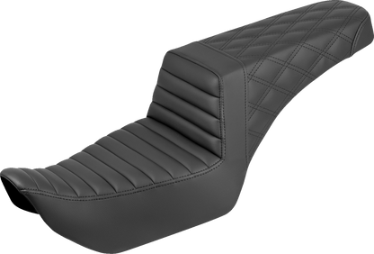 Asiento Saddlemen Step-Up Front Tuck-n-Roll/Rear Lattice Stitch Nightster '22-'25