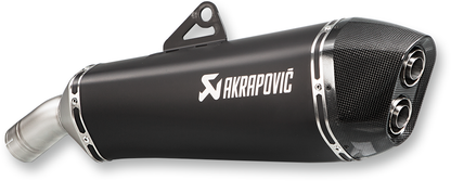 Escape Akrapovic - Muffler - Black - Titanium