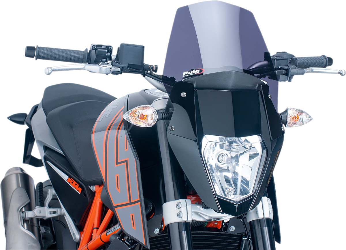 Parabrisas Nueva Generación - Parabrisas Nueva Generación - 10-1/2" - Ahumado Oscuro - KTM 690
