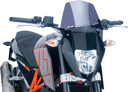 Parabrisas Nueva Generación - Parabrisas Nueva Generación - 10-1/2" - Ahumado Oscuro - KTM 690