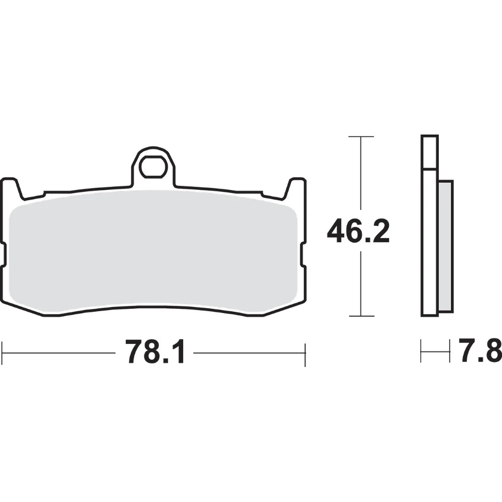 Pastillas de freno dc racing dual carbon