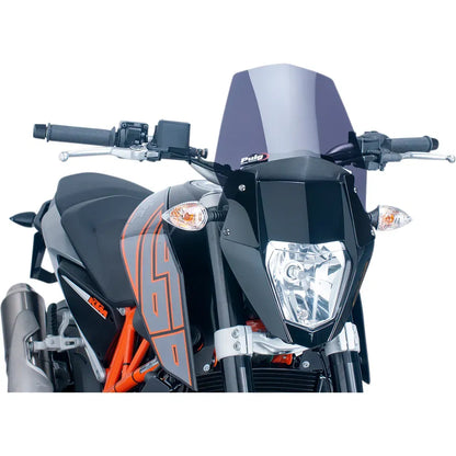 Parabrisas Nueva Generación - Parabrisas Nueva Generación - 10-1/2" - Ahumado Oscuro - KTM 690