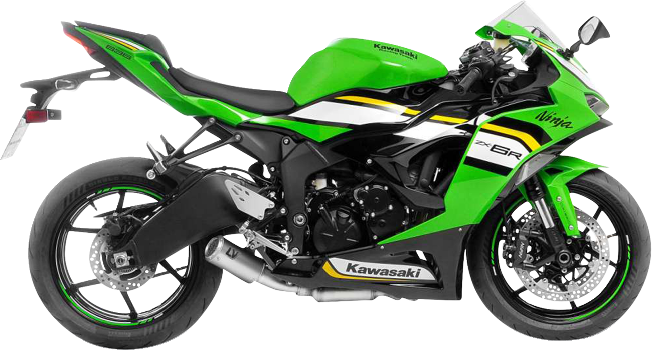 Silenciador Slip-On LV Corsa S - Silenciador Slip-On LV Corsa S - Titanio - Kawasaki ZX-6R