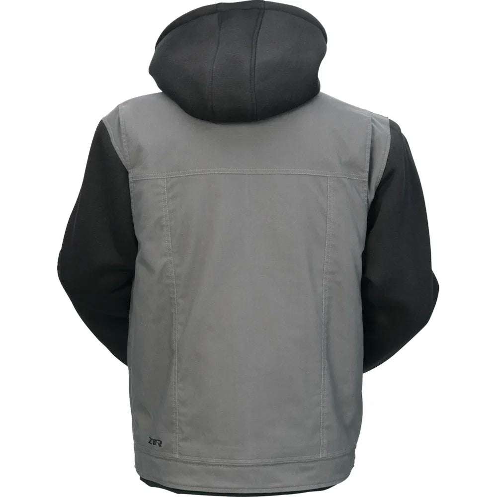 Chamarra jayrod gris/negra