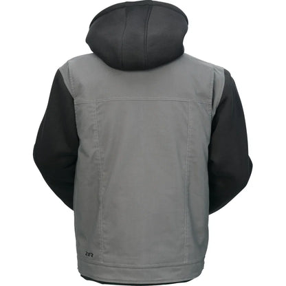 Chamarra jayrod gris/negra