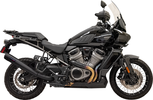 Escape deslizante de acero inoxidable de 4" - Escape deslizante de acero inoxidable de 4" - Negro