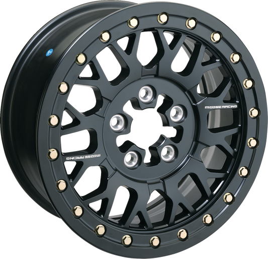 Rueda Beadlock 346X - Rueda - 346X - Beadlock/5 Lug - Delantera/Trasera - Negra - 15x7 - 5/4.5 - 5+2