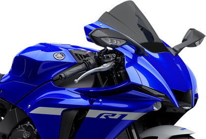 Parabrisas Z-Racing - Parabrisas de carrera - 13-1/4" - Ahumado oscuro - YZF-R1