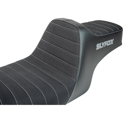 Asiento SLYFOX High Noon Vinyl Classic Stitch Gray Logo FL '97-'07