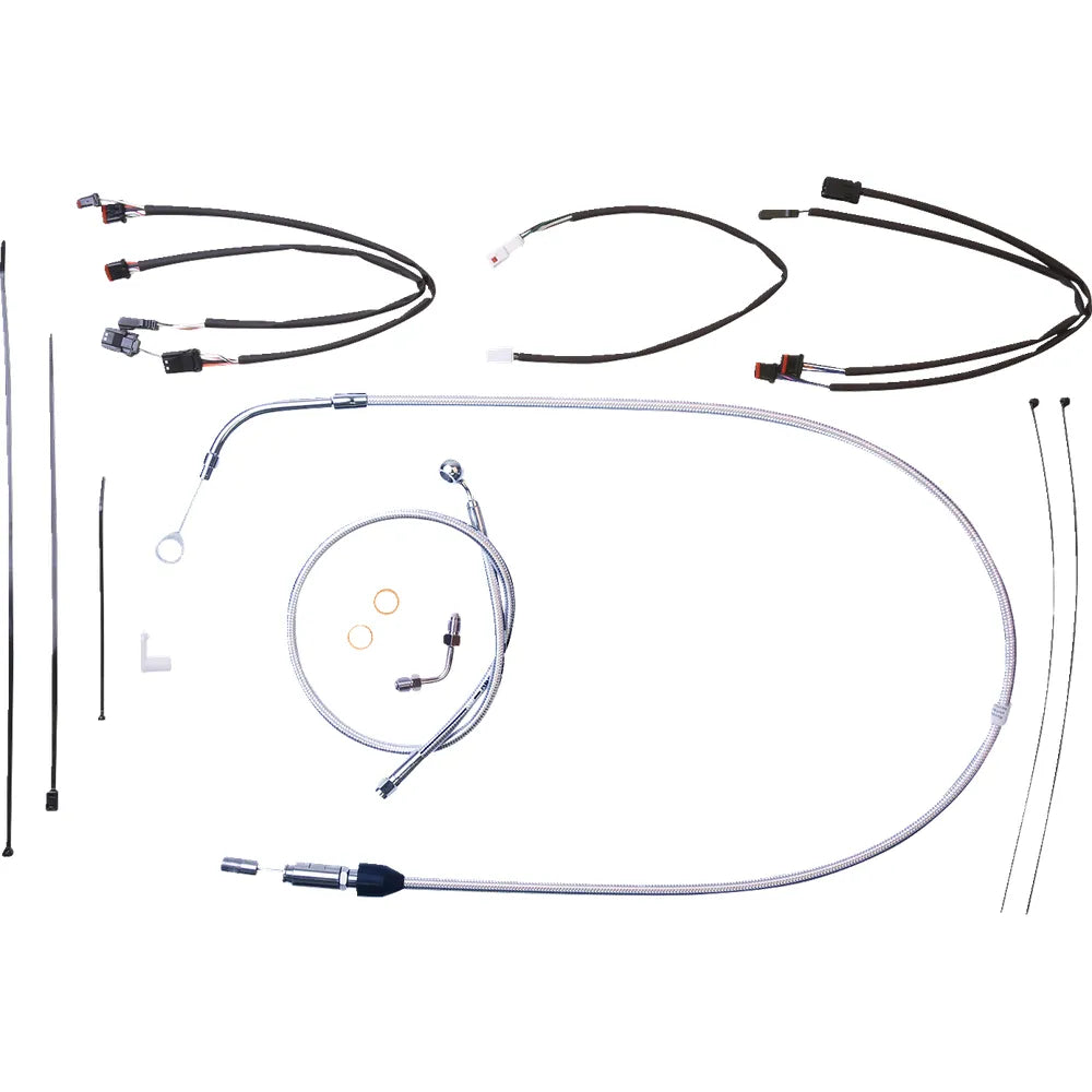 Kit de instalación de manillar de diseñador Sterling Chromite II® - Kit de instalación de manillar de diseñador Sterling Chromite II® - 12"-14" - FX '18-'24