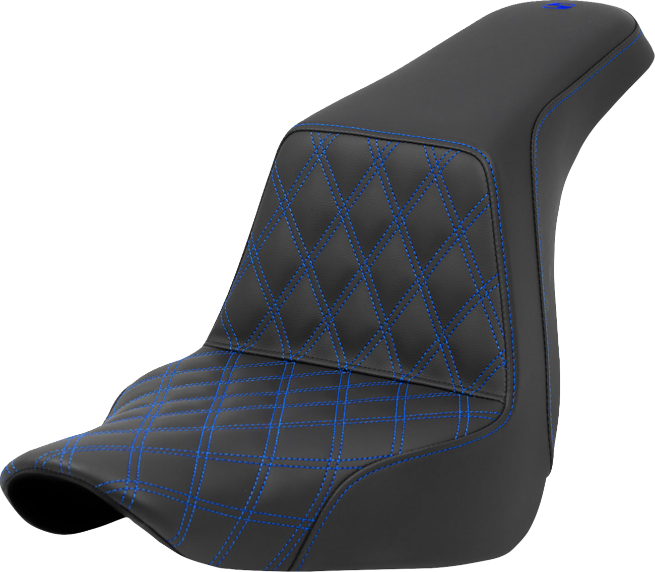 Asiento elevado con costura de celosía - Asiento elevado - Costura de celosía delantera - Costura azul - FXLR/FLSB '18-'24