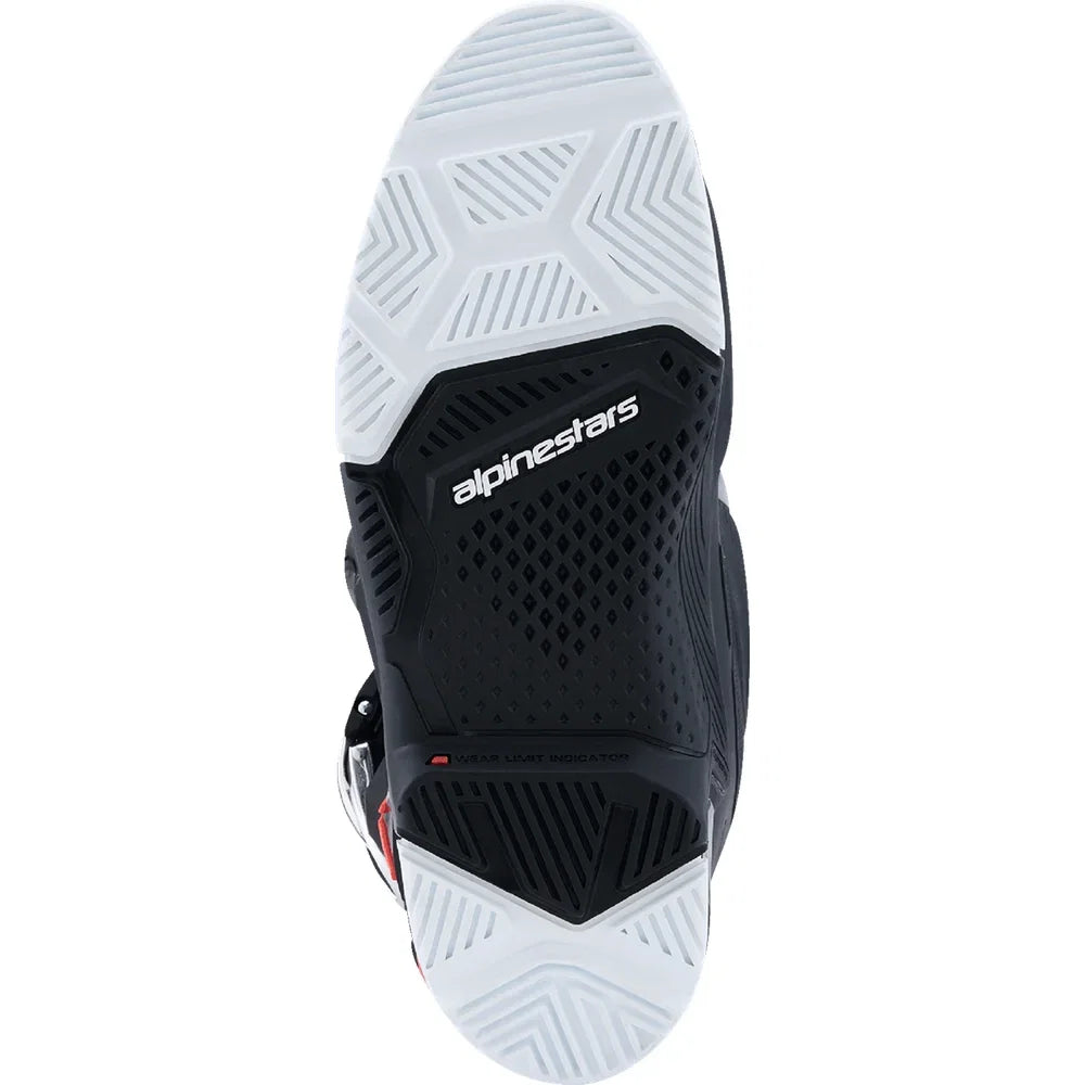 Botas tech 7 enduro drystar® negro/rojo/blanco