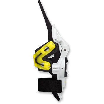 Muñequeras Mobius X8 - White/Acid Yellow