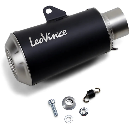 Silenciador deslizante universal LV-10 - Silenciador deslizante universal LV-10 de 54 mm - Edición negra