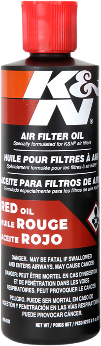 Aceite para filtro de aire - Aceite para filtro de aire - 8 onzas líquidas estadounidenses