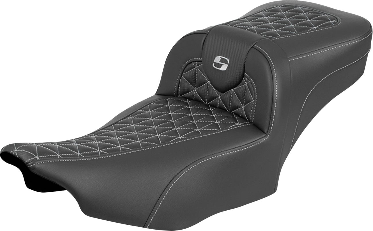 Asiento de alcance extendido Roadsofa™ - Asiento de alcance extendido Roadsofa™ - sin respaldo - Costura plateada - FLH/FLT '23-'25
