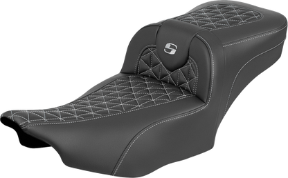 Asiento de alcance extendido Roadsofa™ - Asiento de alcance extendido Roadsofa™ - sin respaldo - Costura plateada - FLH/FLT '23-'25