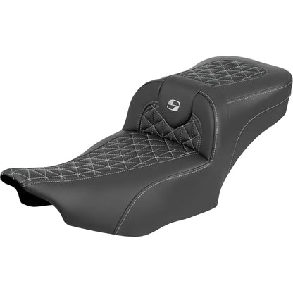 Asiento de alcance extendido Roadsofa™ - Asiento de alcance extendido Roadsofa™ - sin respaldo - Costura plateada - FLH/FLT '23-'25