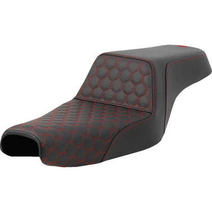 Asiento Saddlemen costura Honeycomb 3.3 Gal - Rojo