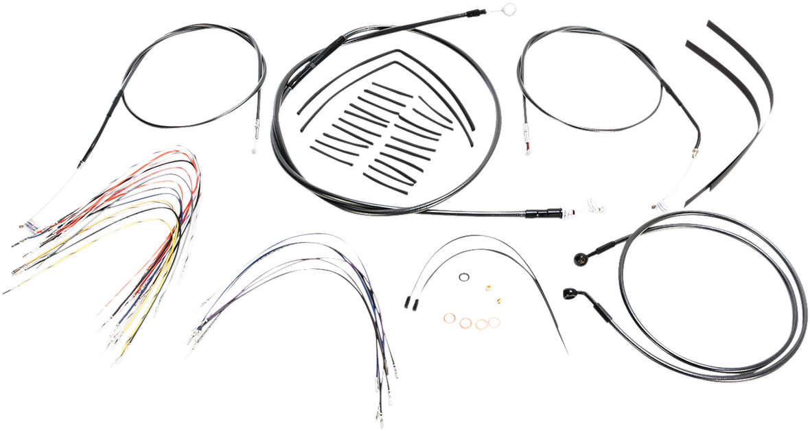 Kit de instalación de manillar de diseño Black Pearl™ - Kit de instalación de manillar de diseño Black Pearl™ - 18"-20" - Sportster '07-'13