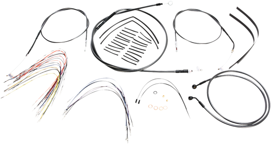 Kit de instalación de manillar de diseño Black Pearl™ - Kit de instalación de manillar de diseño Black Pearl™ - 18"-20" - Sportster '07-'13