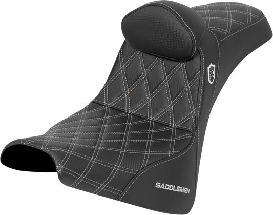 Asiento Pro Series SDC Performance Grip - Asiento Pro Series SDC Performance - con respaldo - Costura plateada - Agarre - FXBB/FXST '18-'25