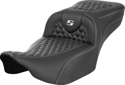 Asiento de alcance extendido Roadsofa™ - Asiento de alcance extendido Roadsofa™ - sin respaldo - Panal - Costura blanca - FLTR/FLHX '23-'24