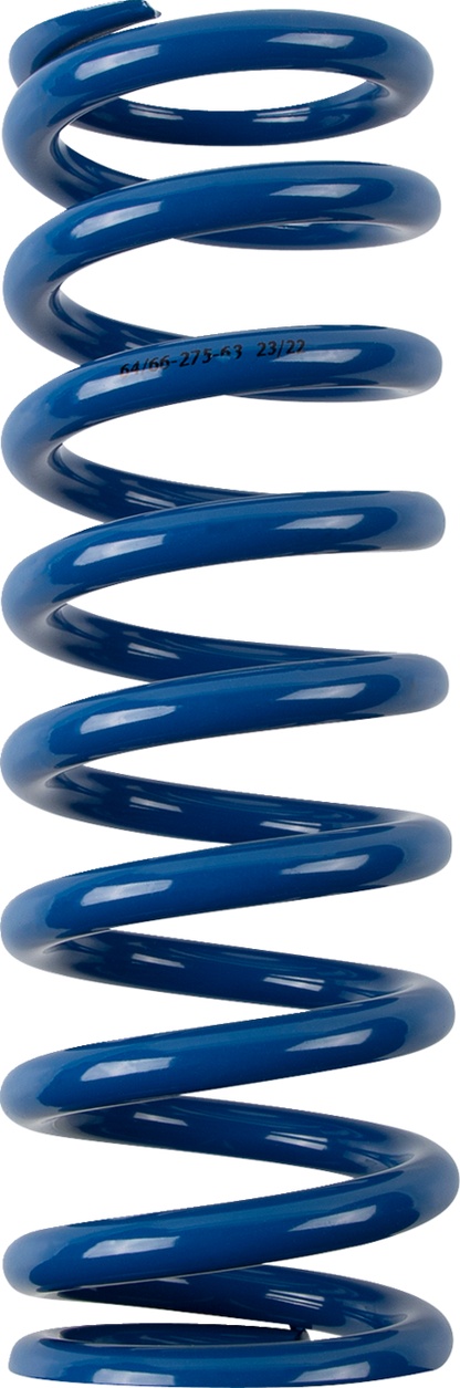Resorte de choque - Resorte de choque - 64/66 mm OD - 63 n/mm - Azul