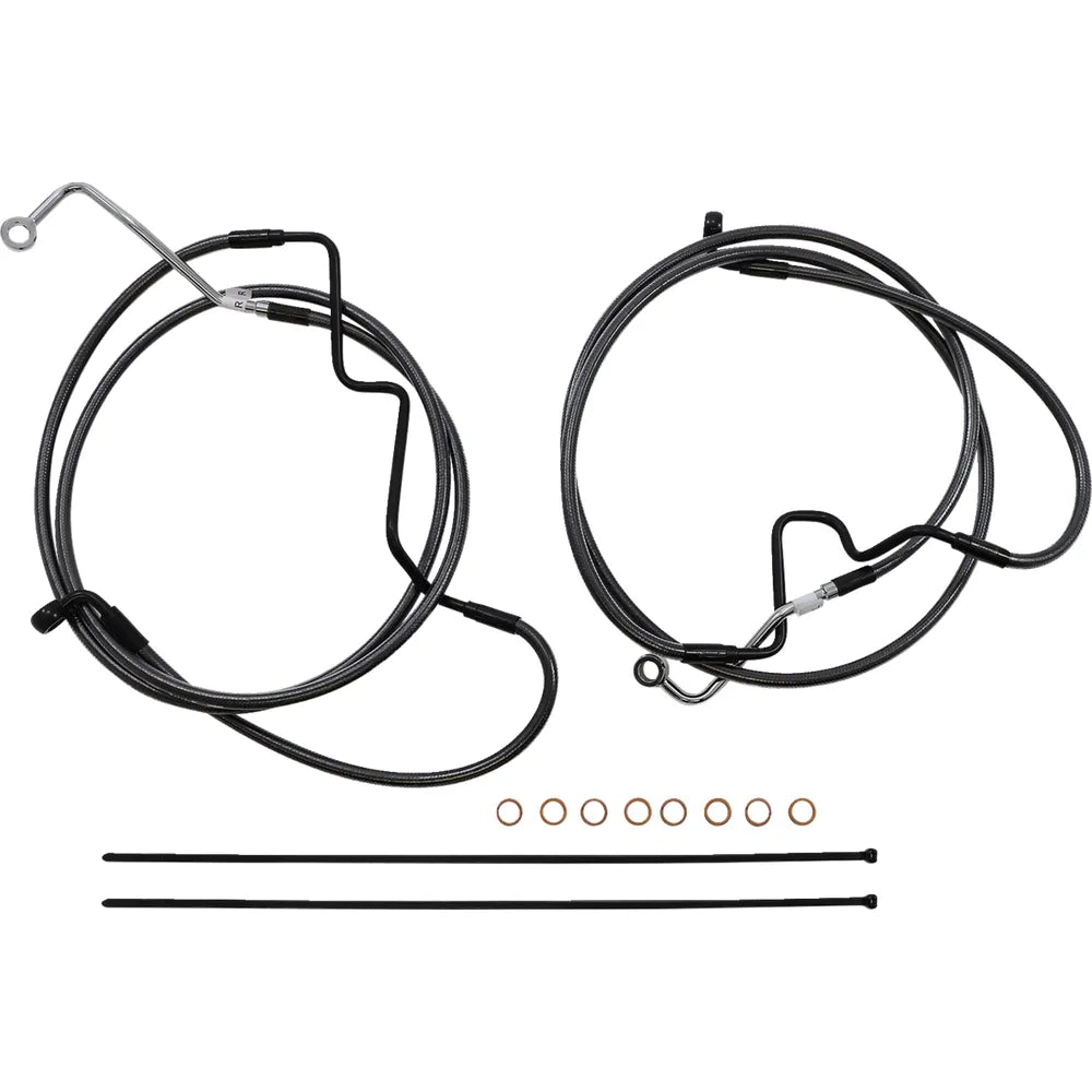 Kit de instalación de manillar de diseño Black Pearl™ - Kit de instalación de manillar de diseño Black Pearl™ - 12"-14" - FLHR '21-'22