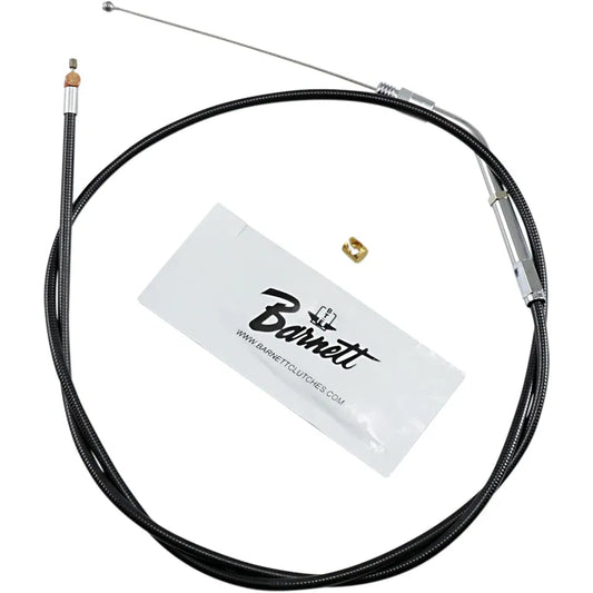 Cable de acelerador/ralentí de vinilo negro