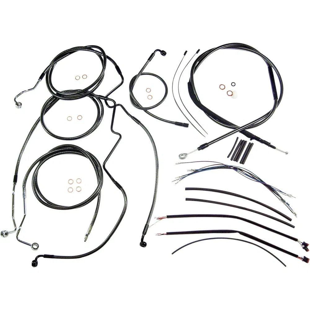 Kit de instalación de manillar de diseño Black Pearl™ - Kit de instalación de manillar de diseño Black Pearl™ - 15"-17" - FLHR '14-'15