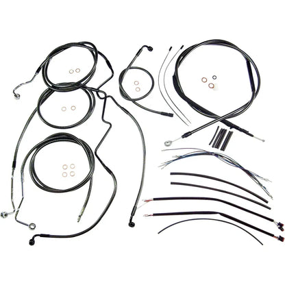 Kit de instalación de manillar de diseño Black Pearl™ - Kit de instalación de manillar de diseño Black Pearl™ - 15"-17" - FLHR '14-'15