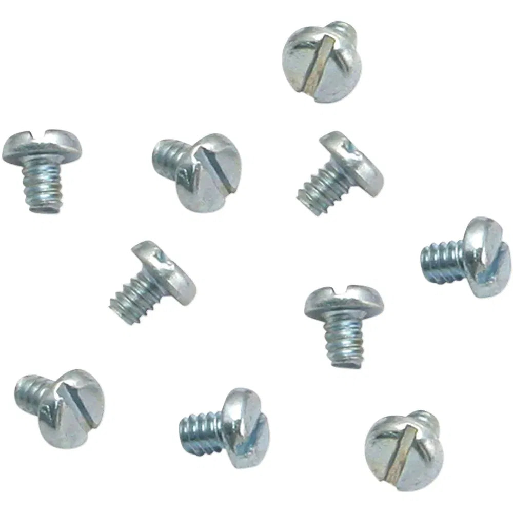 Tornillos de cabeza plana ranurados