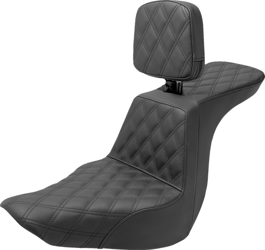 Asiento elevado Tour - Asiento elevado Tour - Respaldo del conductor - Costura de encaje completa - FLSB/FXLR '18-'24