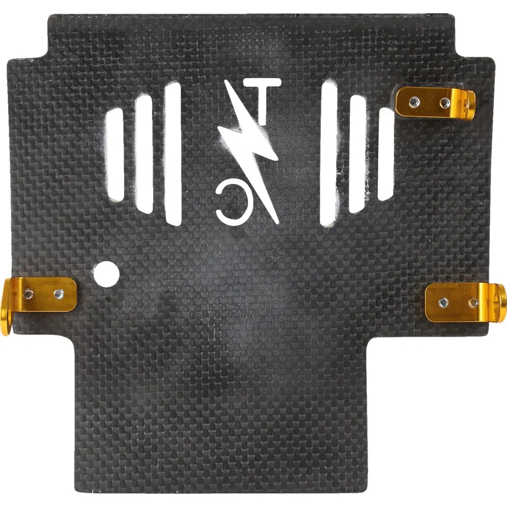 Placa protectora de fibra de carbono